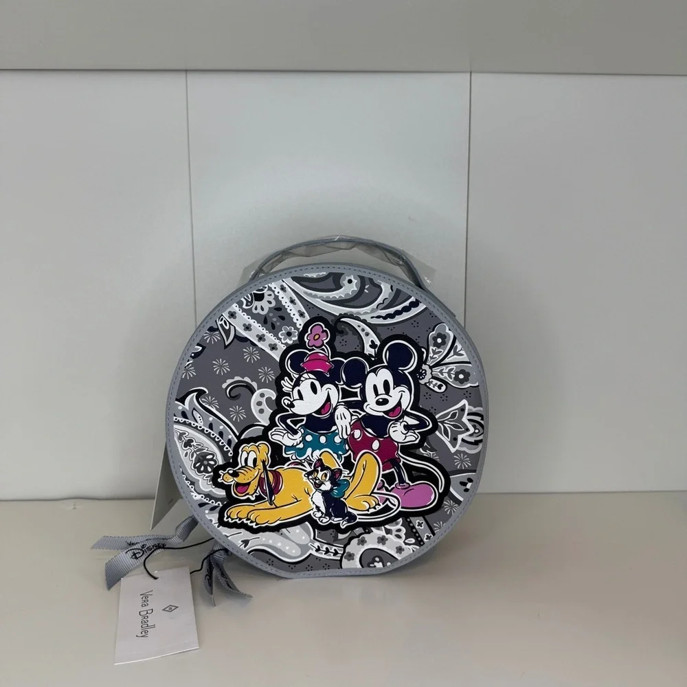 Vera Bradley Disney Whimsy Cosmetic Case in the Mickey Mouse Piccadilly Paisley